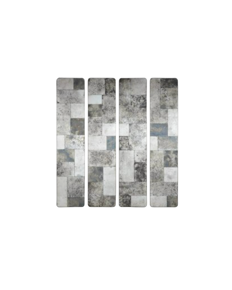 Checker Mirror - Gray