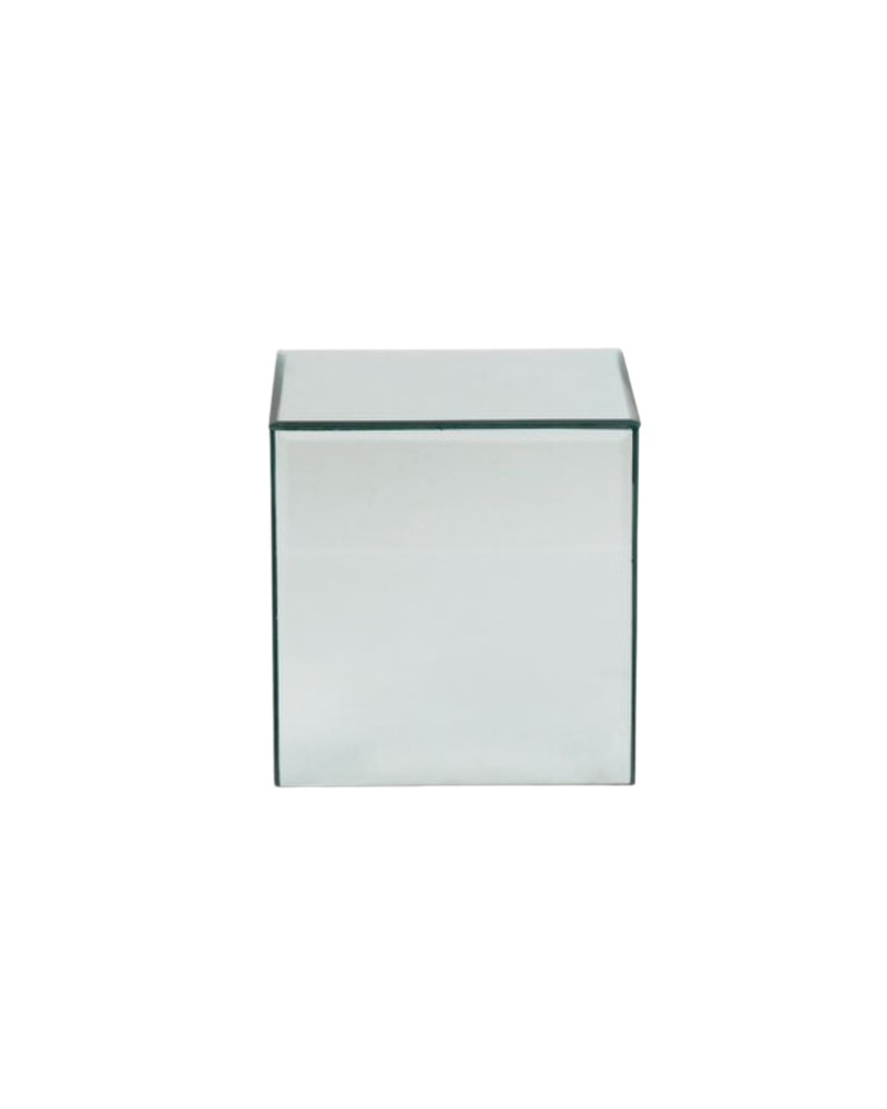 Small 4" Mirror Box Riser Single