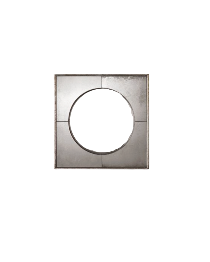 Square Mirror - Gold