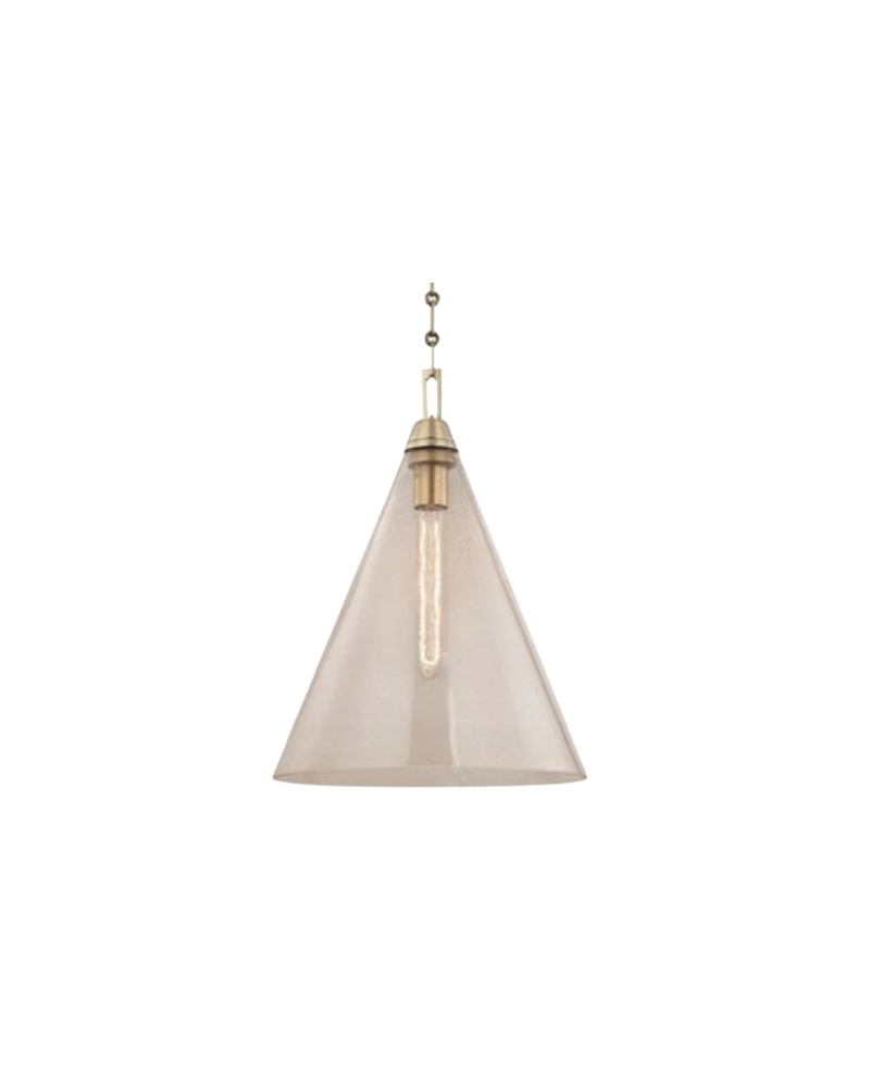 Glass Cone for Pendant Light