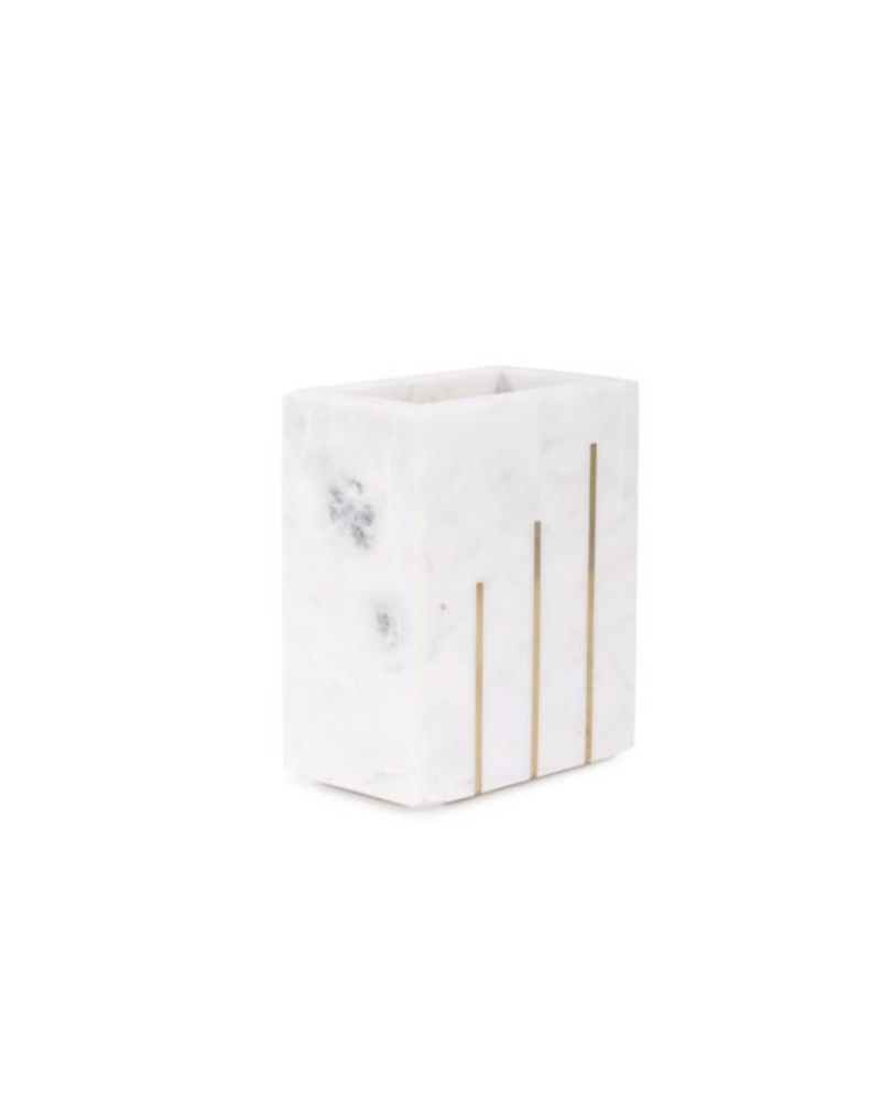 Brunner Vase Short - White