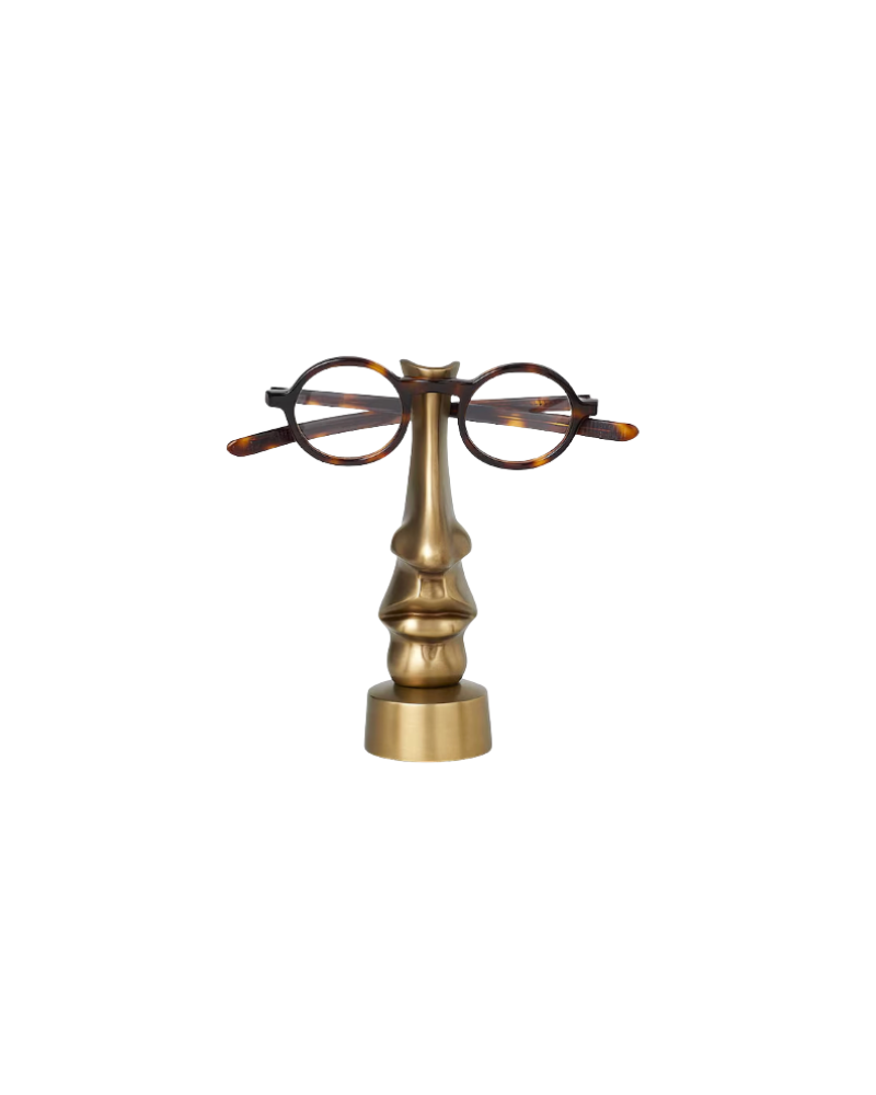 Face Glasses Holder - Gold