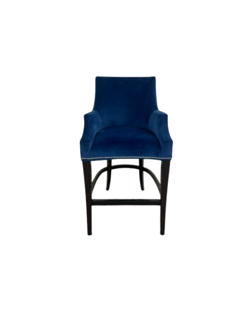 Custom Barstool - Blue