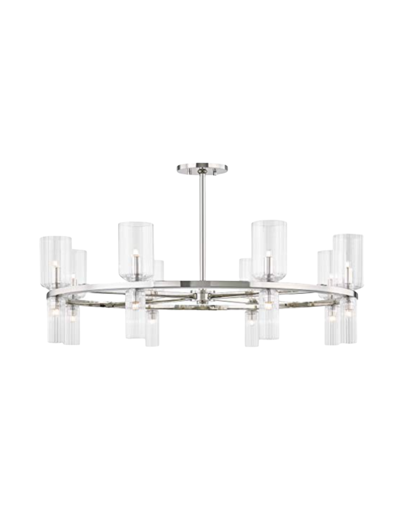 Tabitha Chandelier - Silver