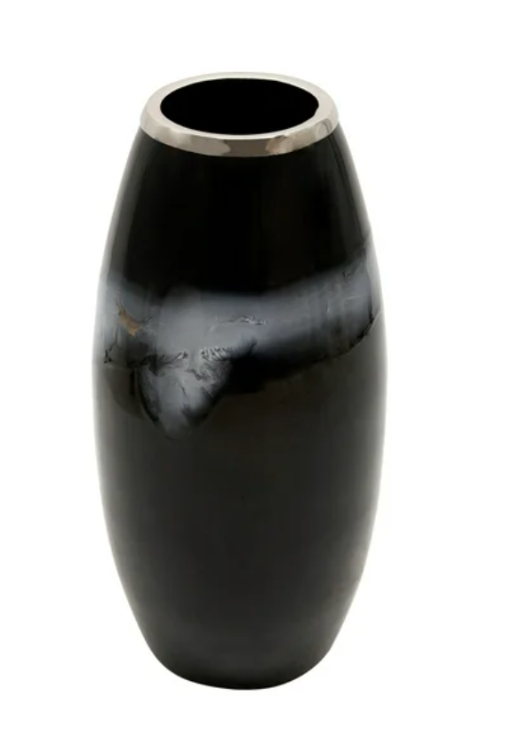 Black and Blue Vase Small