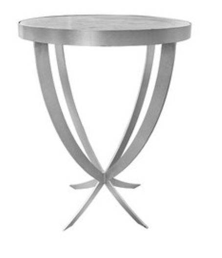 Nadine Side Table - Silver