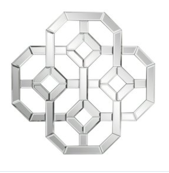 Beveled Glass Mirror - Silver