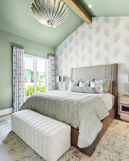 Monaco Channel Bench - Ivory