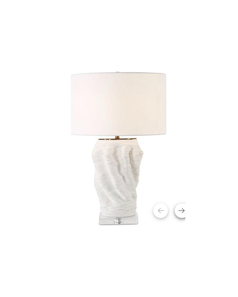Stratified Table Lamp - White
