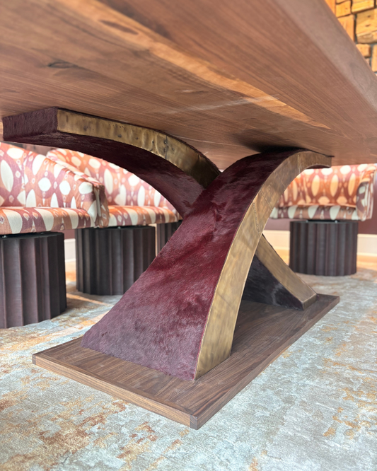 Custom Dining Table - Wine