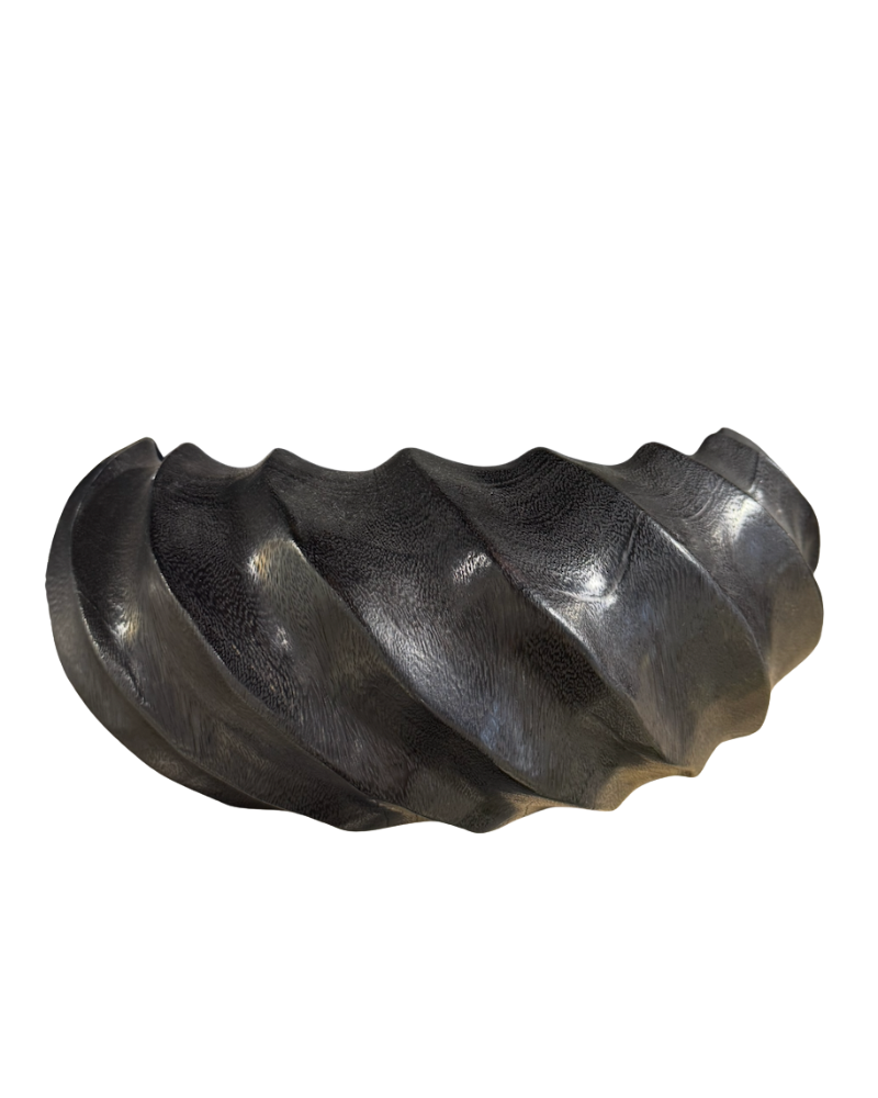 Black Twist Bowl