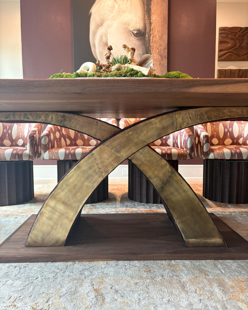 Custom Dining Table - Wine