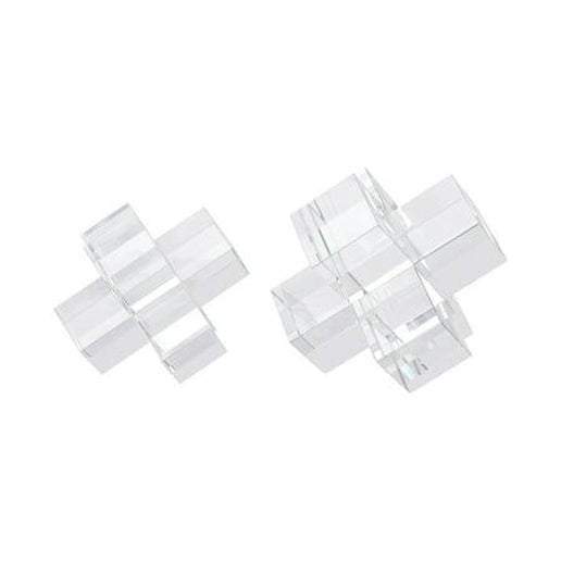 Clear Bookends - Large