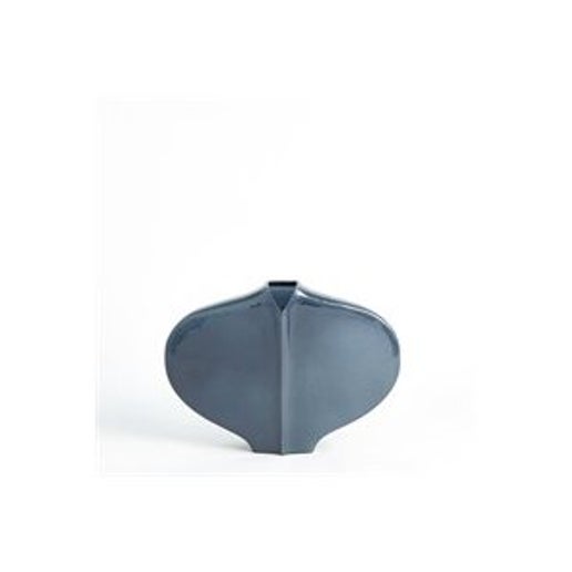 Center Ridge Vase - Blue