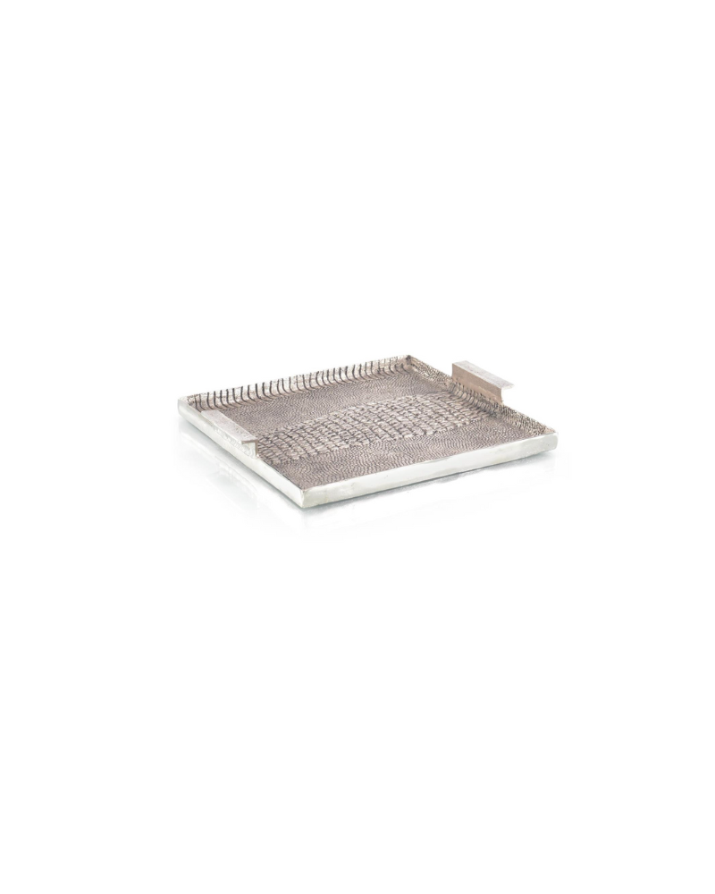 Croc Tray - Silver