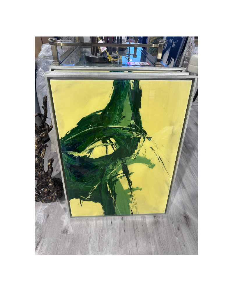 Yellow and Green Art