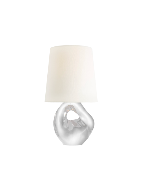 Adria 16" Table Lamp - Clear