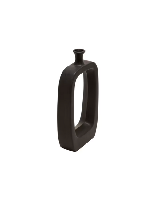 Abstract Vase - Black