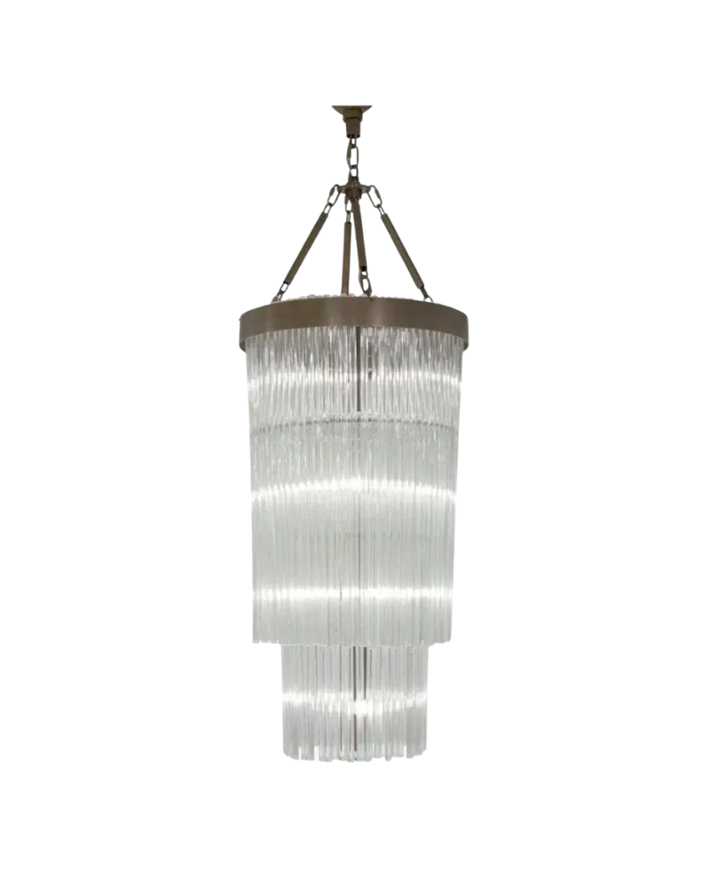 Rain Chandelier - Brass