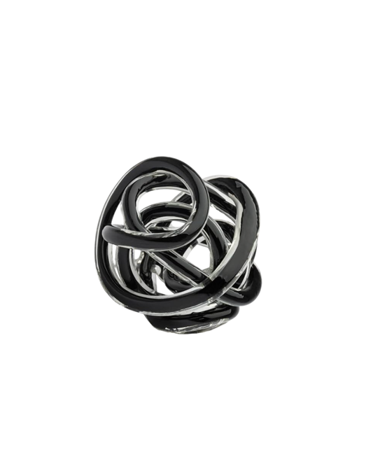 Glass Knot - Black