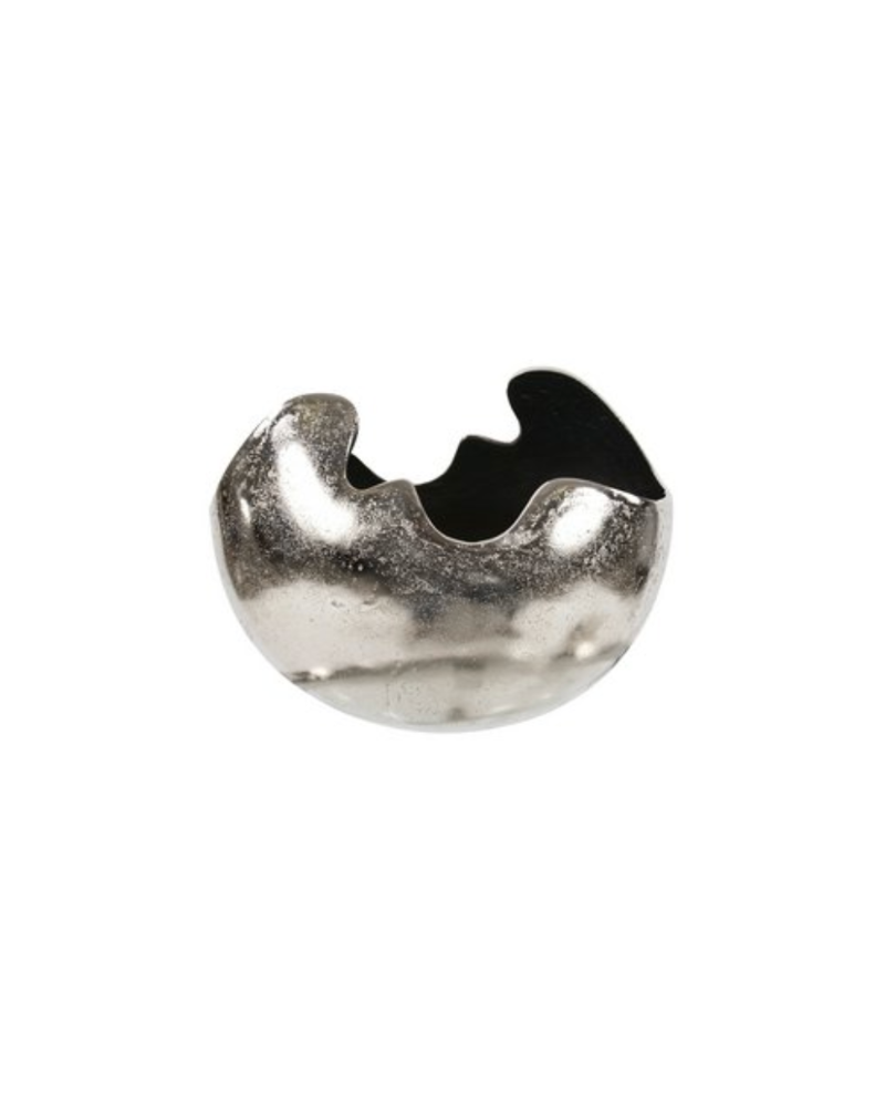 Sculptural Bowl - Silver