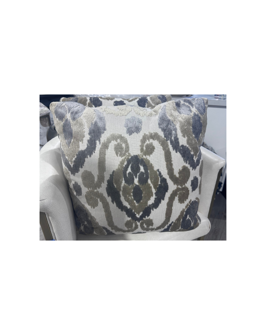 Ikat Pillow - Beige