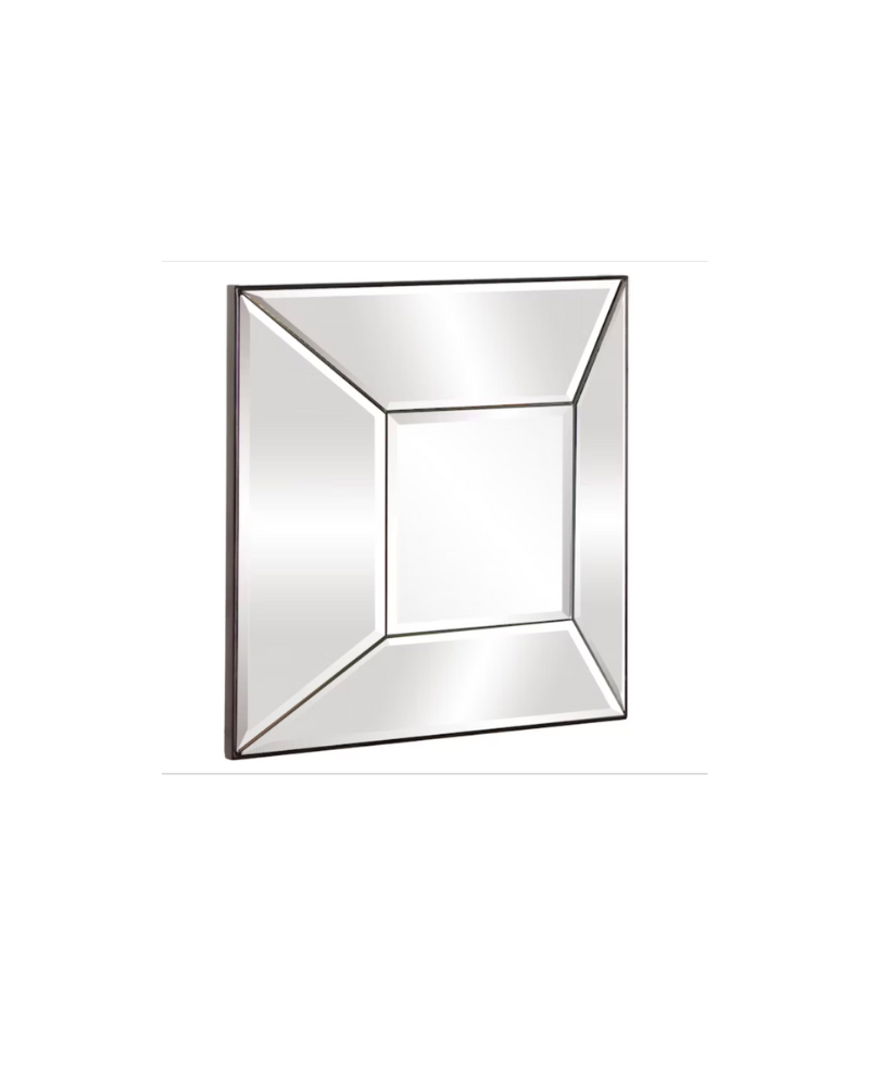 Square Mirror  - Silver