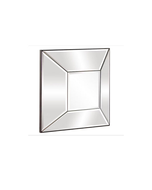 Square Mirror  - Silver