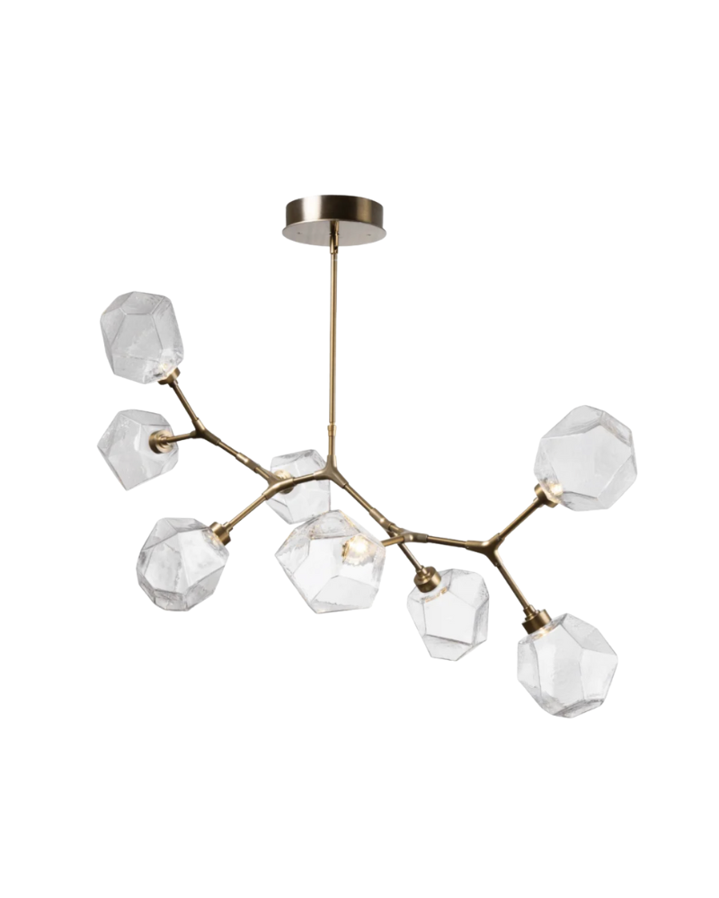Modern Branch Chandelier - Gold