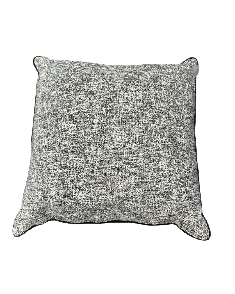 26X26 Custom Euro Pillows - Black Cream