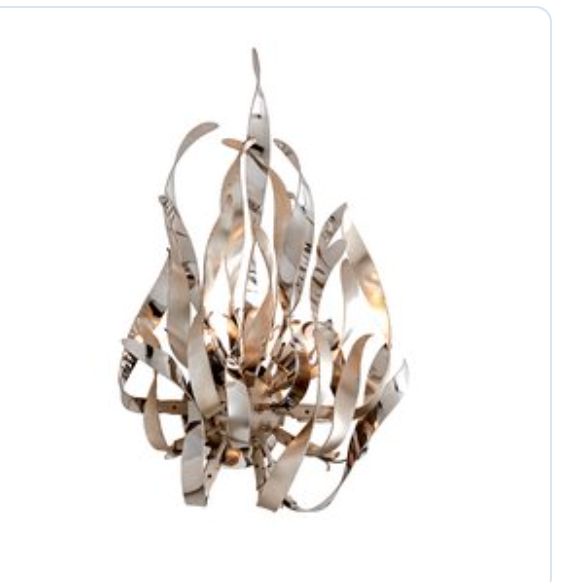Mini Graffiti Chandelier - Silver
