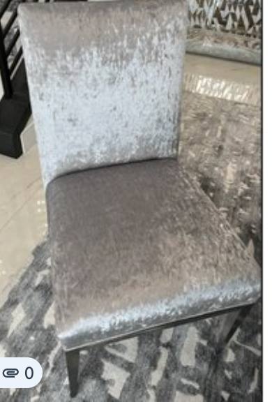 Perez Showroom Chairs - Silver