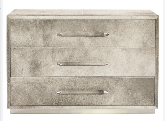 Parkin Drawer Chest - Silver