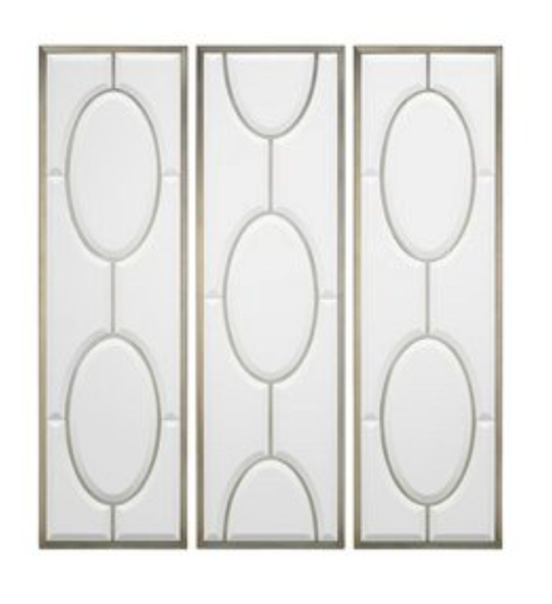 Three Piece Mirror - Silver