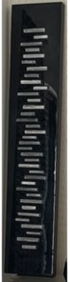 Selenite Resin Columns 12 x 60 - Black