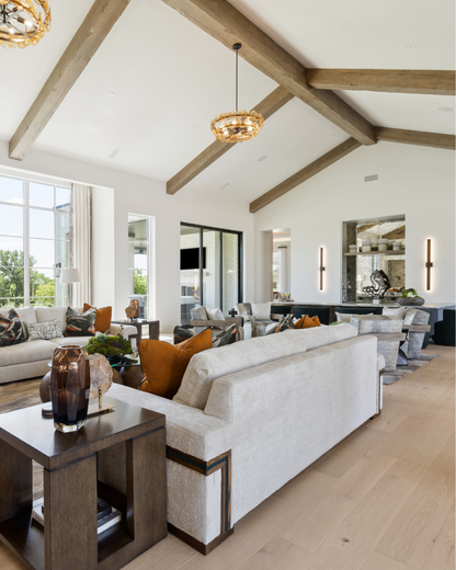 Custom Sofa - Beige/Brown