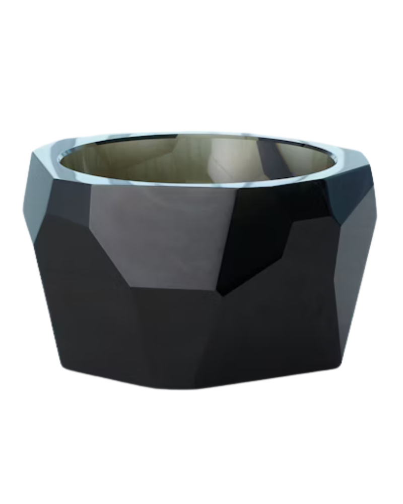 Crystal Bowl - Black
