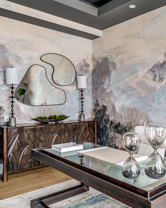 Asymmetrical Mirror - Bronze