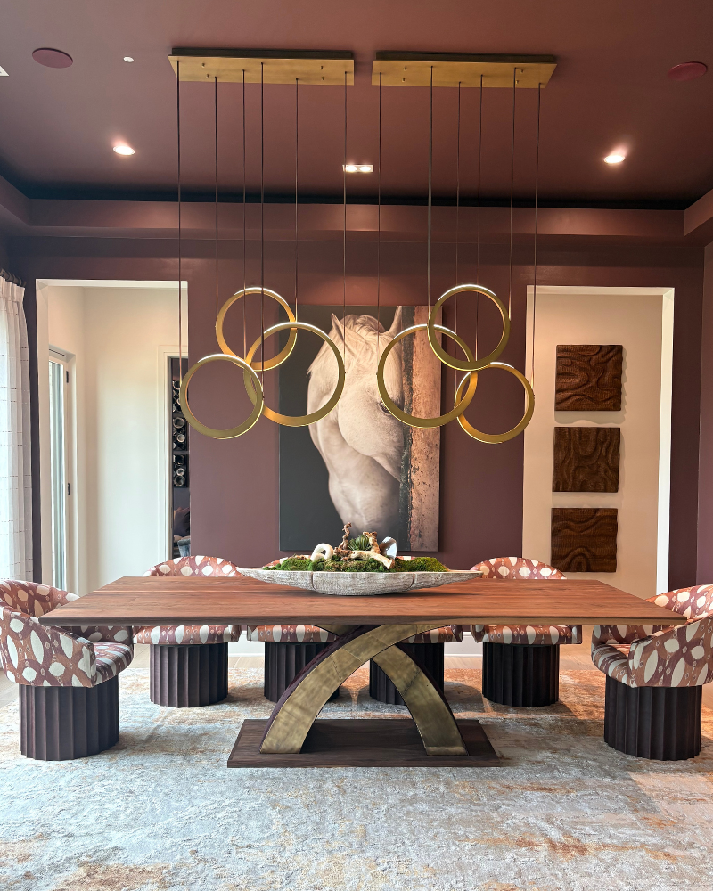 Custom Dining Table - Wine