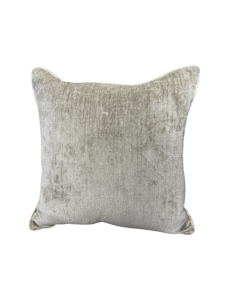 Custom 20x20 Beige Pillow with Cording