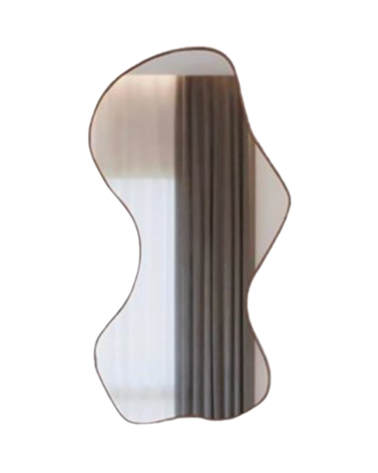 Long Puzzle Mirror - Bronze