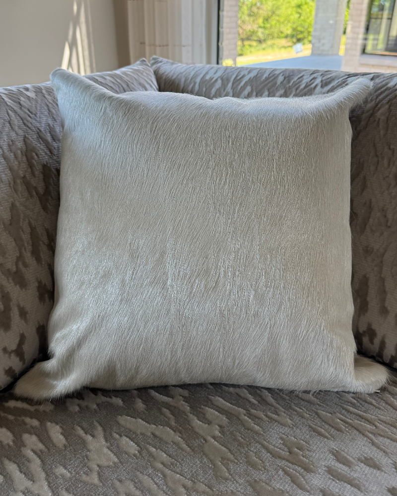Cowhide Pillow - 20x20"