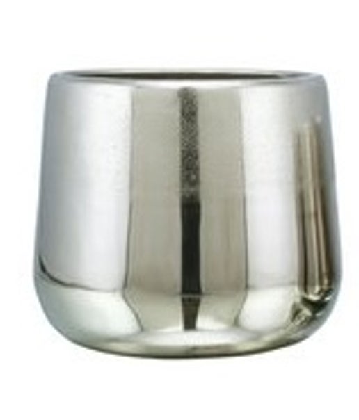 Textured Pot - Silver