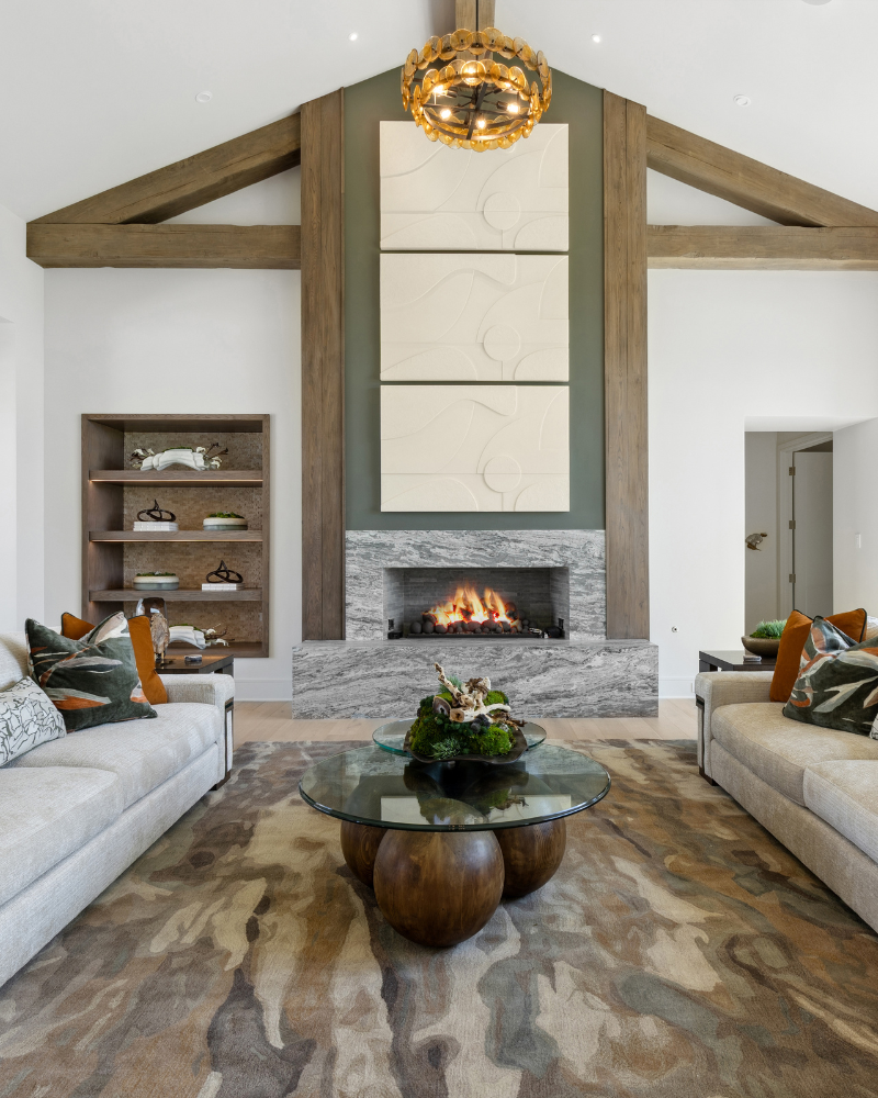 Custom Sofa - Beige/Brown