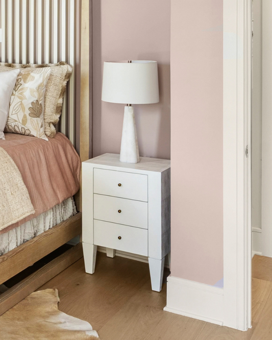 Sorin Nightstand - White