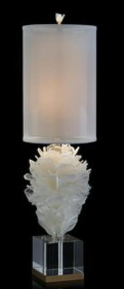 Spike Selenite Lamp